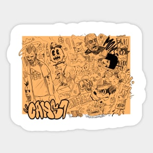 Sketch 560 Sticker